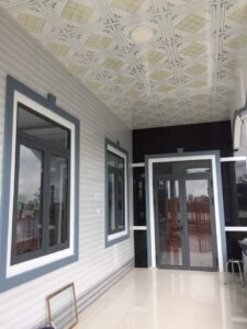 cửa đi 2 cánh mở quay và cửa sổ 2 cánh mở quay